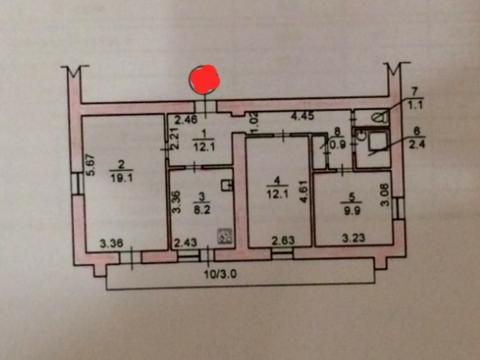 квартира по адресу ул. Генерала Карпенка