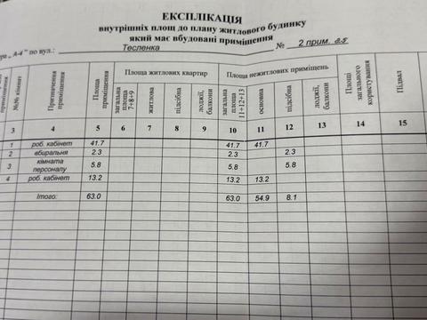 коммерческая по адресу Тесленка ул., 2