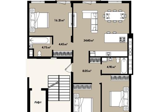 квартира по адресу Колумба ул., 8