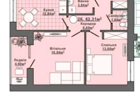 квартира за адресою Петра Маланюка вул., 45