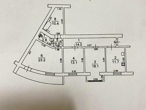 квартира по адресу Левитана ул., 101а