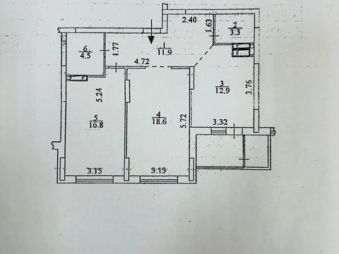 квартира по адресу Балтийский пер., 3-А