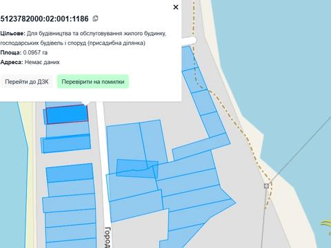 участок по адресу с. Молодежное, Огородна, 8