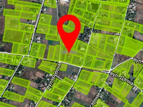 ділянка за адресою Робоча