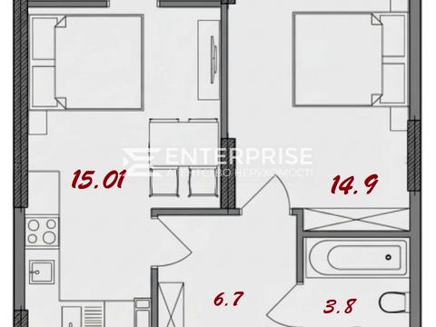 квартира за адресою Столичне шосе, 3-А