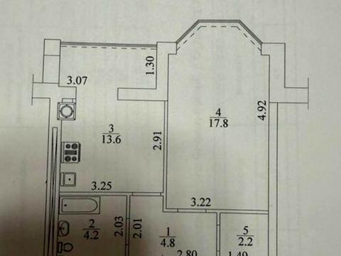 квартира по адресу Героев Небесной Сотни просп., 26/20