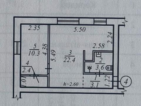 квартира по адресу Космонавтов ул., 16