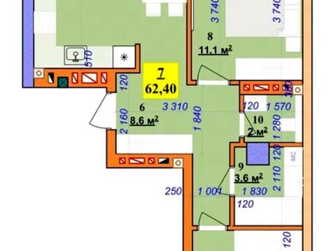 квартира за адресою Національної Гвардії вул., 3