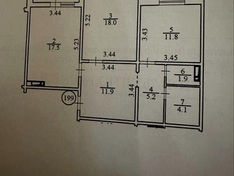 квартира по адресу Ревуцкого ул., 54