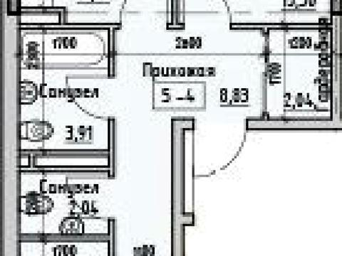 квартира по адресу Дмитриевская ул. (Дмитрия Донского), 59/1