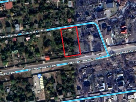 ділянка за адресою Колекторна вул., 3