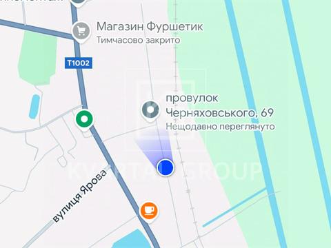 ділянка за адресою Черняхівського вул.