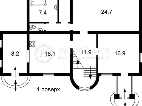 будинок за адресою Жовтнева