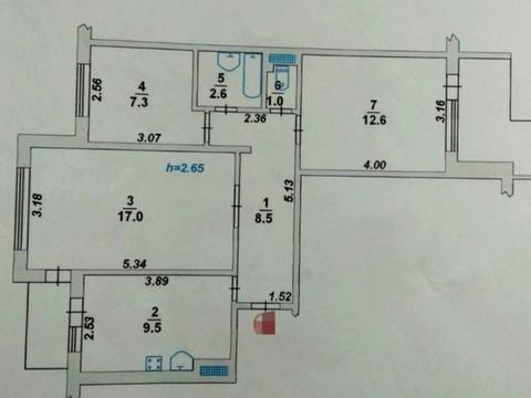квартира по адресу Парусная ул. (Героев Сталинграда), 3