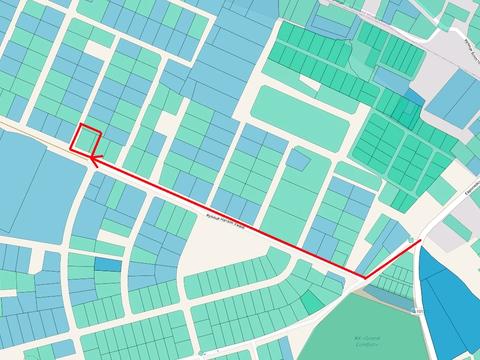 ділянка за адресою Наталії Ужвій