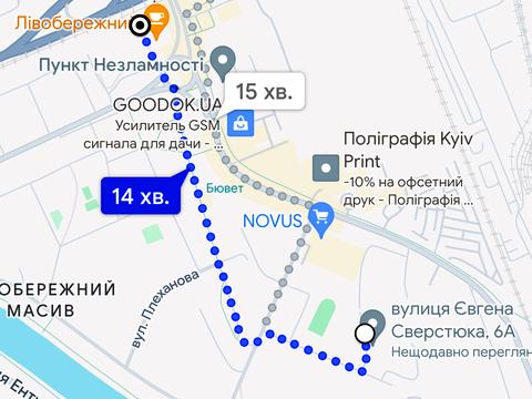 квартира за адресою Київ, Євгена Сверстюка вул. (Марини Раскової), 6-А