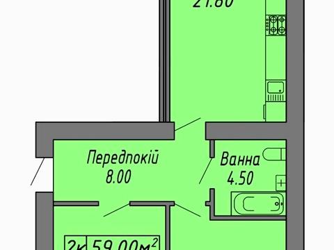 квартира по адресу Августина Волошина ул., 2