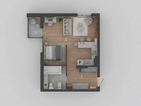 квартира за адресою Ленкавського вул., 34 к6