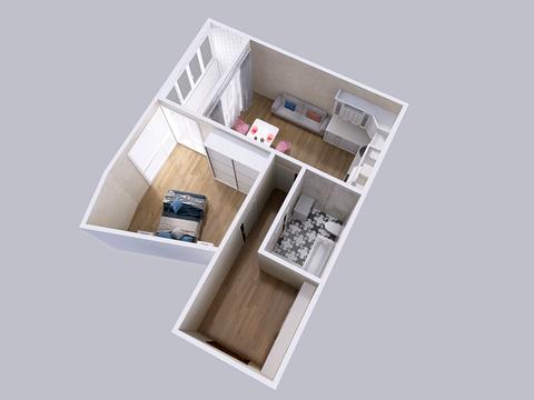 квартира по адресу Краснова ул., 3