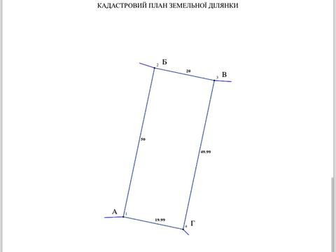 ділянка за адресою Провулок Вербового