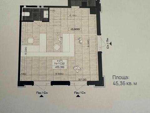 коммерческая по адресу Коцюбинского ул., 1