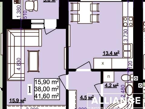 квартира по адресу Яблунева ул., 8
