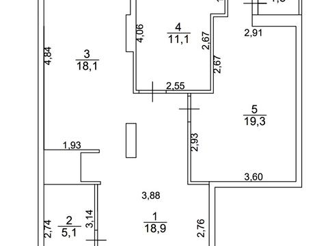 квартира за адресою Євгена Коновальця вул. (Щорса), 44-А