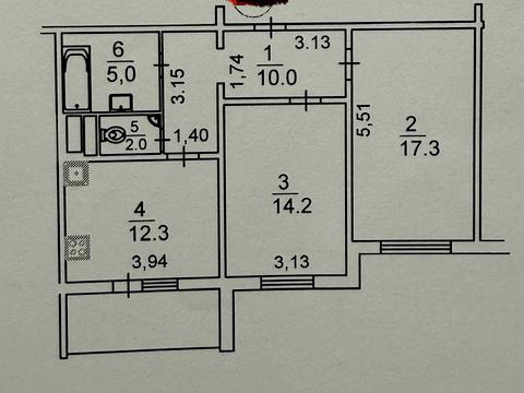 квартира по адресу Григория Ващенко ул., 7