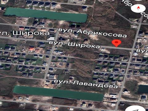 ділянка за адресою Широкая