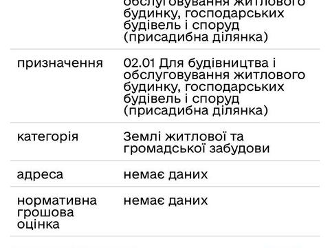 участок по адресу 