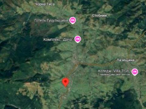 ділянка за адресою криворівня