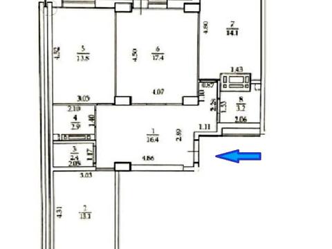 квартира по адресу Школьная ул., 35