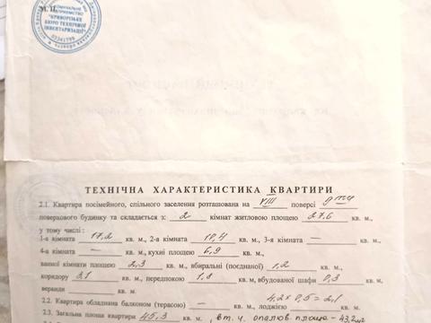 квартира по адресу 200-летия Кривого Рога просп., 30