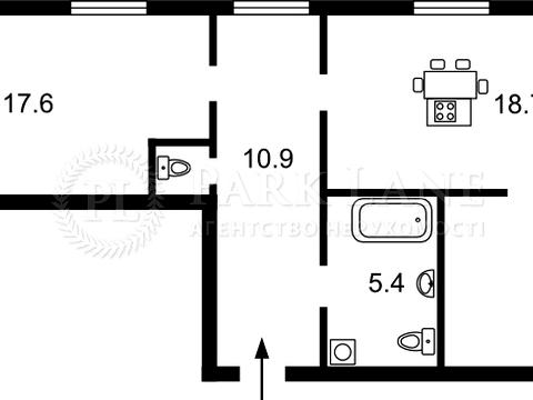 квартира за адресою Михайла Максимовича вул. (Онуфрія Трутенка), 24-Б