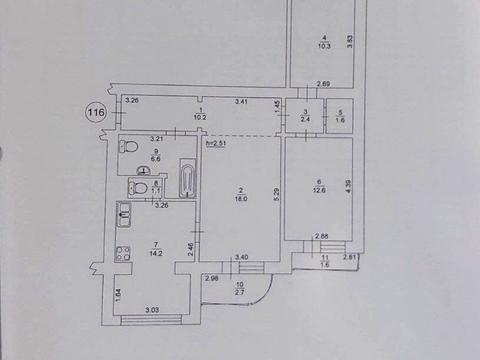 квартира за адресою Вацлава Гавела бульв. (Івана Лепсе), 34-Б