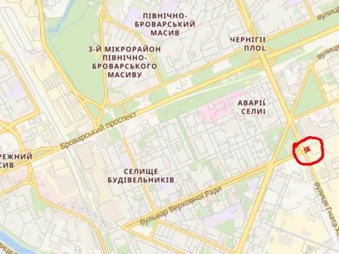 ділянка за адресою Гната Хоткевича вул. (Червоногвардійська), 3