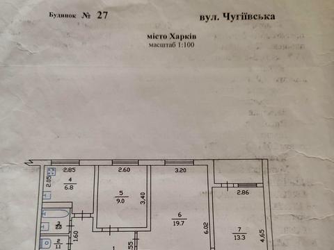 квартира по адресу Чугуевская ул., 27
