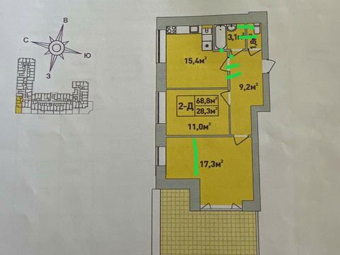 квартира по адресу Соборная ул., 122