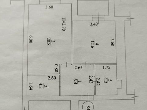 квартира по адресу Домостроительная ул., 3