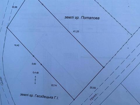 ділянка за адресою 