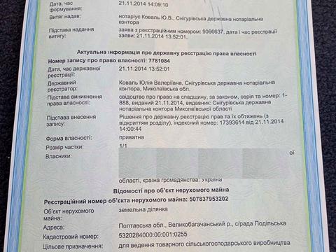 ділянка за адресою 