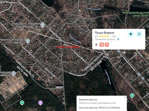 участок по адресу Добровольців ул. (Раменська)