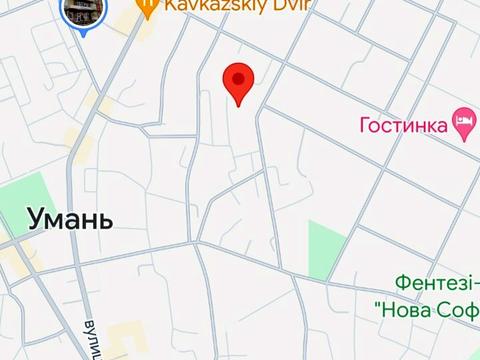 участок по адресу вул. Шевченка, 15А