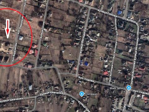 ділянка за адресою Барвінкова