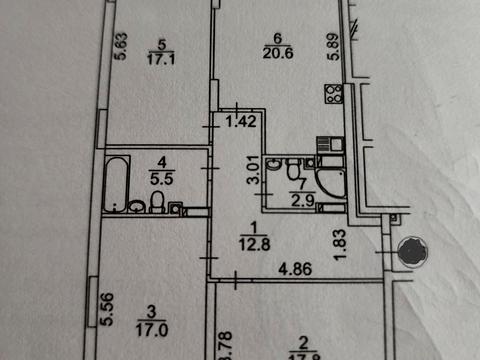 квартира по адресу Воздухофлотский просп. (Повітрофлотський), 56-Б