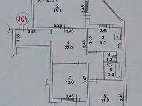 квартира по адресу Червоной Калины просп. (Владимира Маяковского), 69