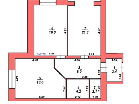 квартира по адресу Степана Бандери ул., 15