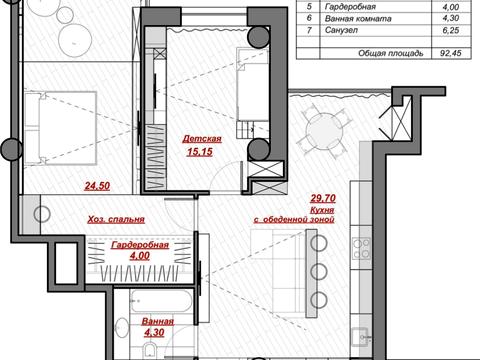 квартира за адресою Мирослава Мисли вул. (Цілиноградська), 58а