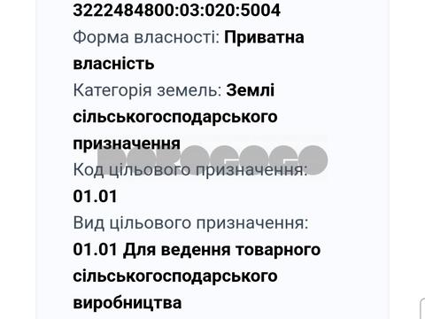 ділянка за адресою смт. Ворзель, 