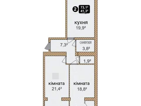 квартира за адресою Озерна вул., 16Б